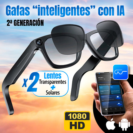 Gafas inteligentes con IA