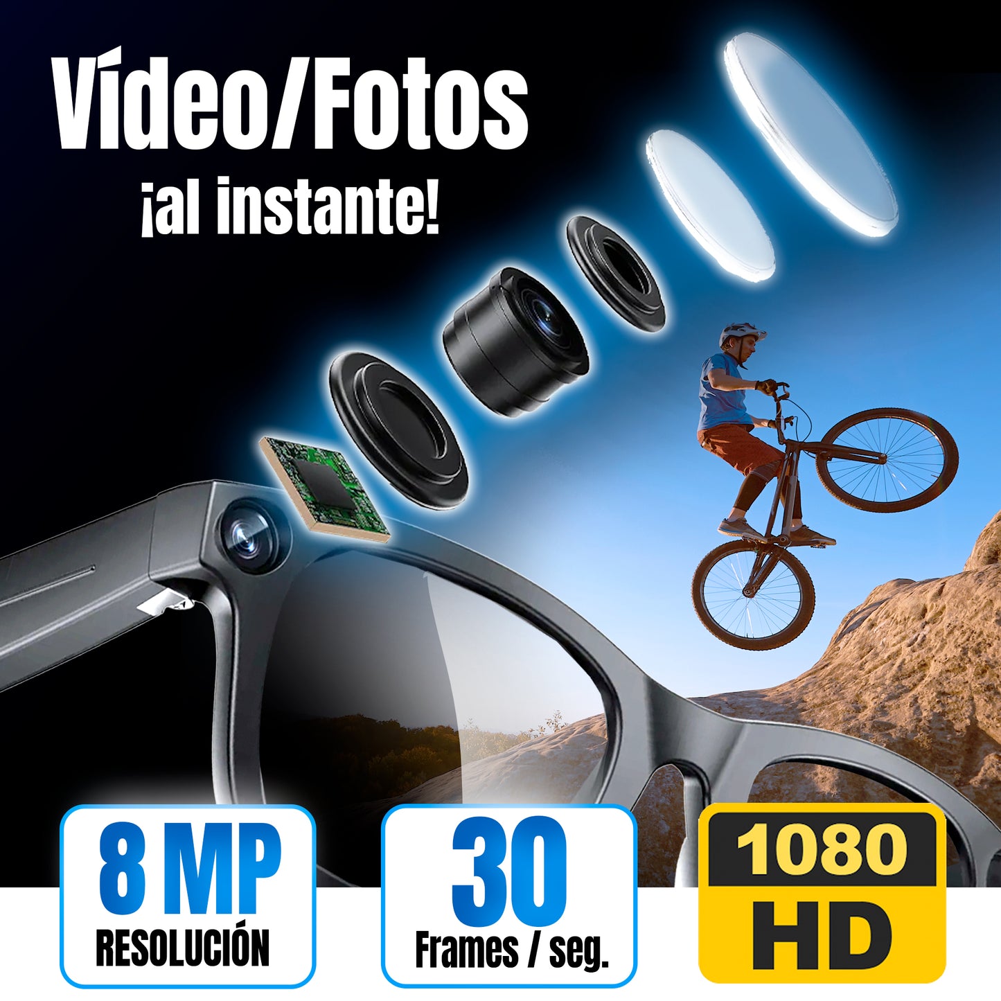 Gafas inteligentes con IA