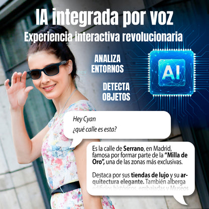 Gafas inteligentes con IA