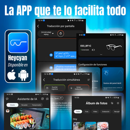 Gafas inteligentes con IA