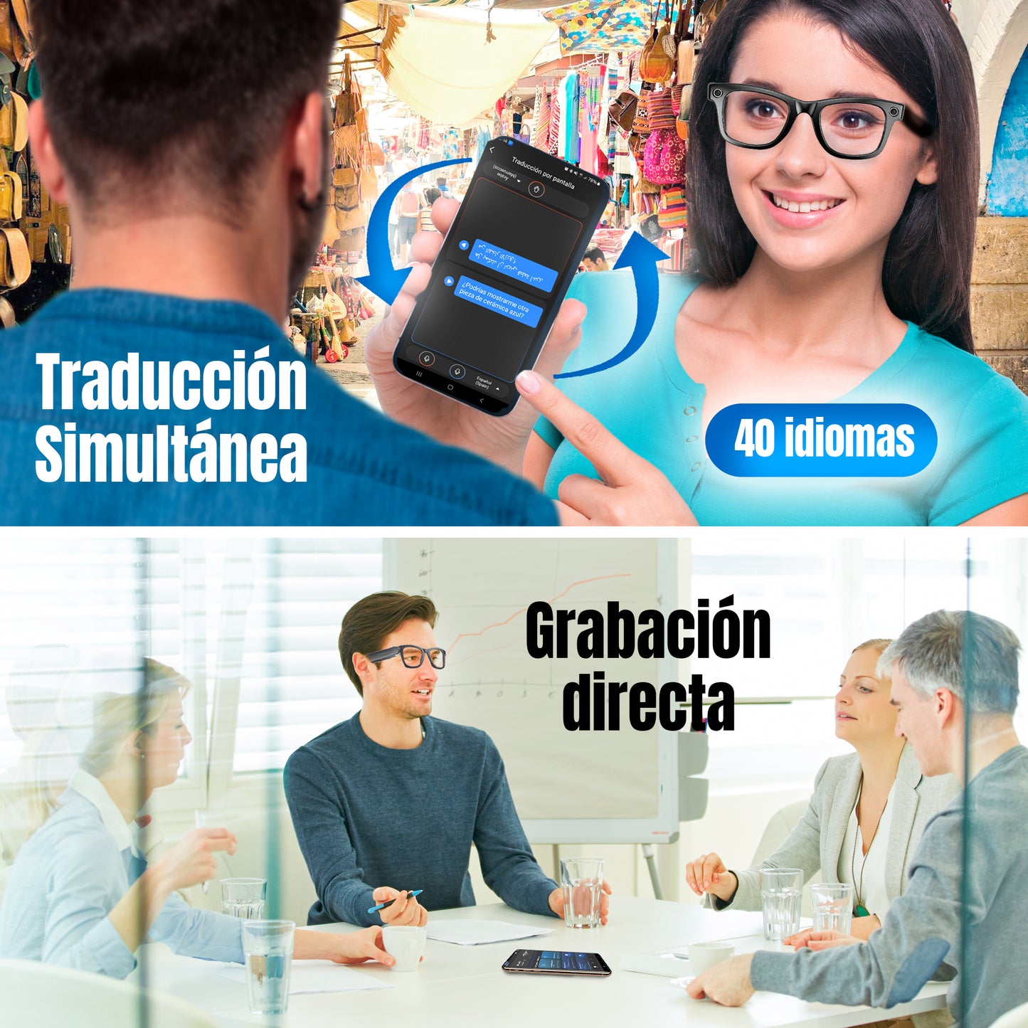 Gafas inteligentes con IA