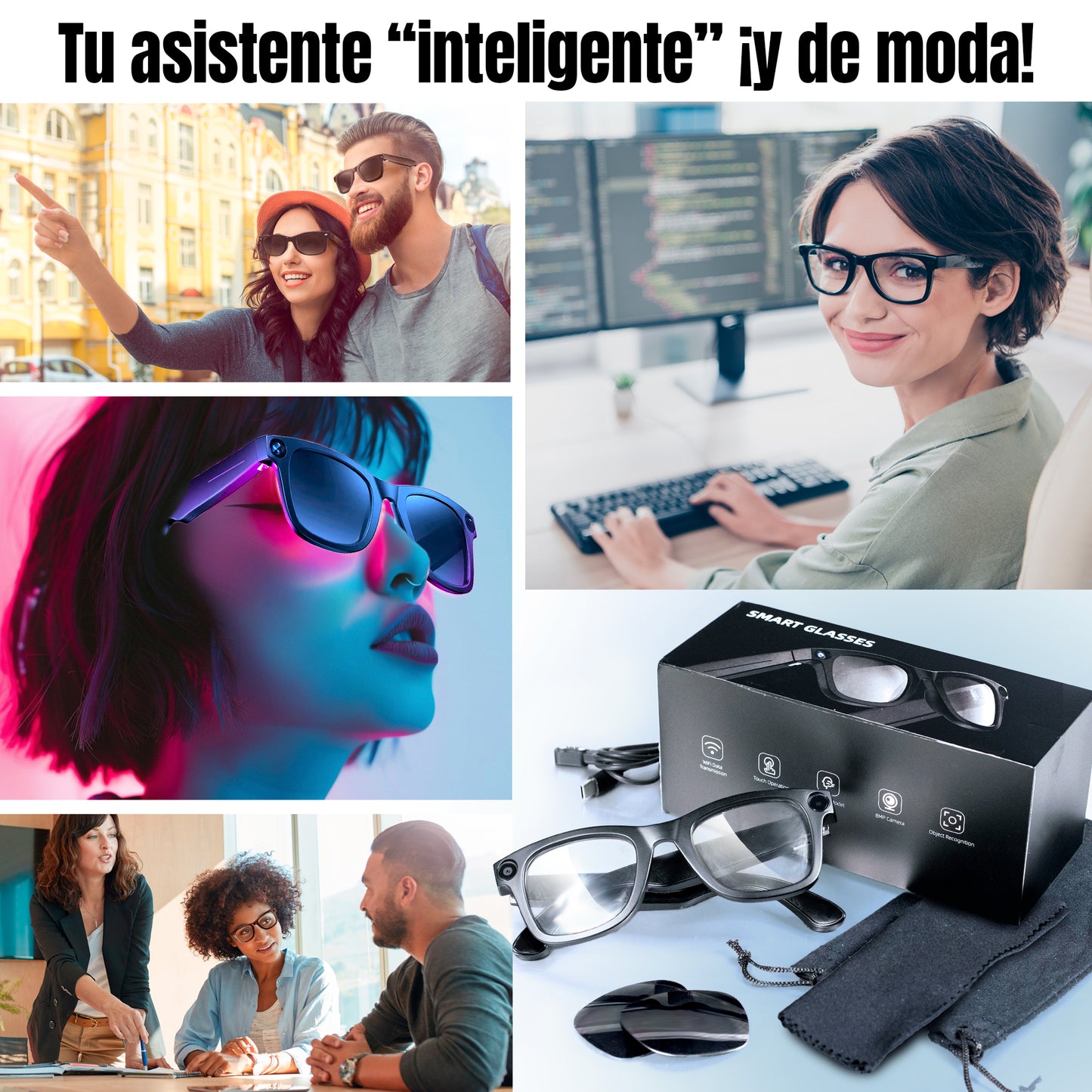 Gafas inteligentes con IA